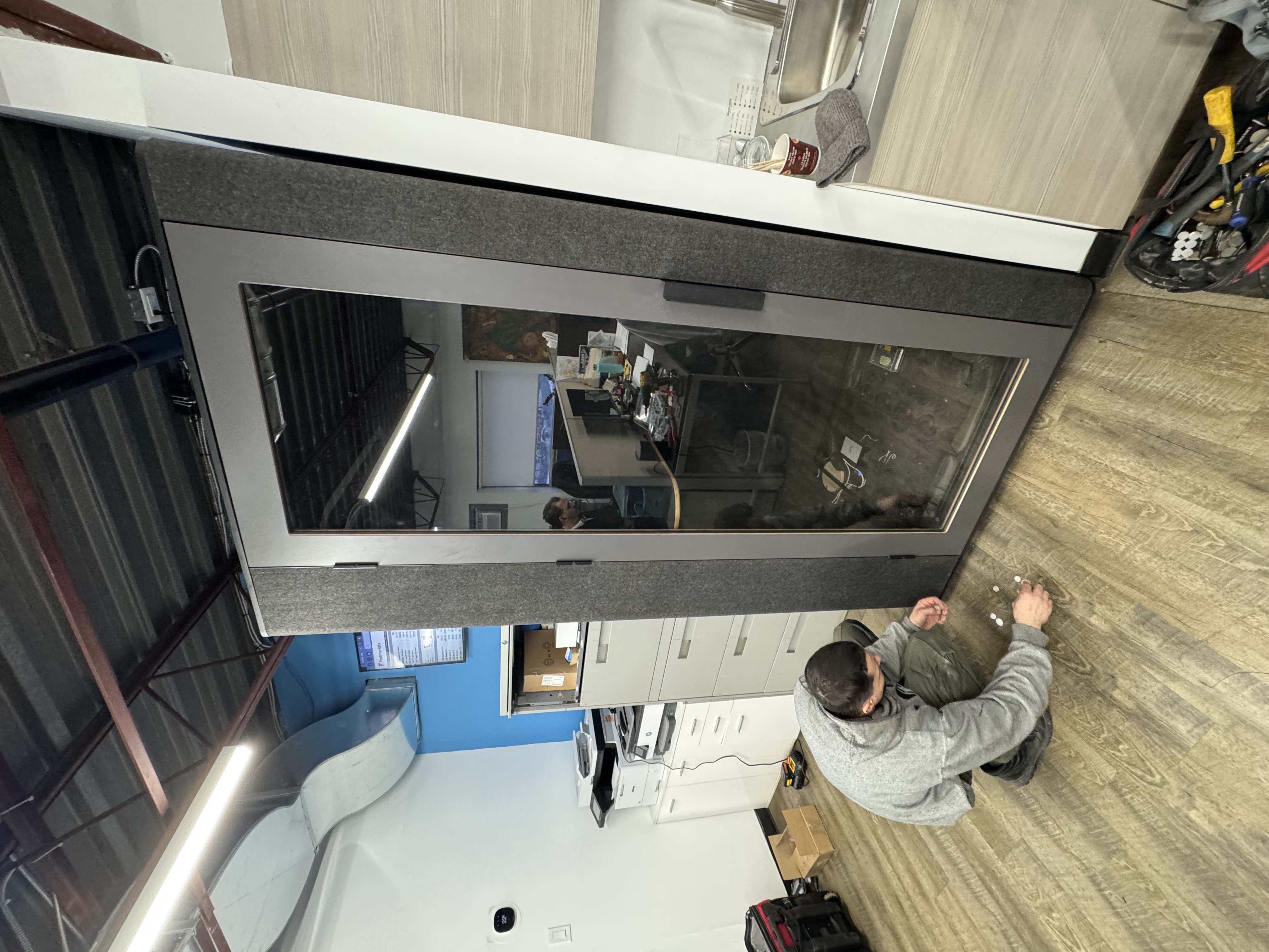 Office furniture delivery example